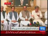 PMLN Stolen People's Mandate, PMLQ Is Also With Us:- Shah Mehmood Qureshi In Press Conference