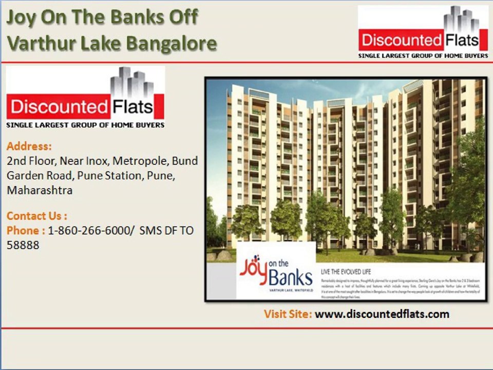Joy on The Banks Pre Launch Project at Opp Vathur Lake Bangalore East
