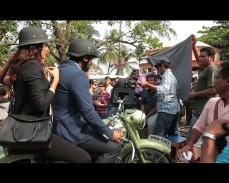 Arjun Kapoor shoots an ad for mens grooming range