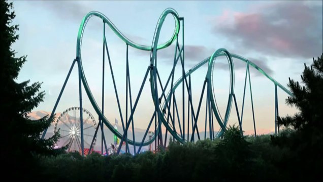 Des autruches font du Grand Huit - Jingle TV en mode animaux fous...