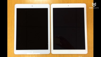 Nouvelle maquette pour l'iPad Air 2 avec Touch ID