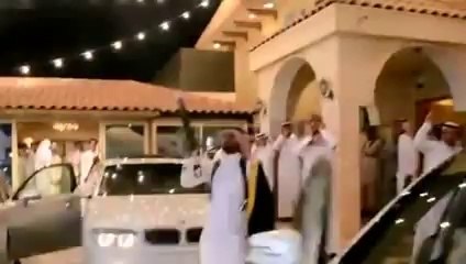 Arab Wedding Celebration with Guns