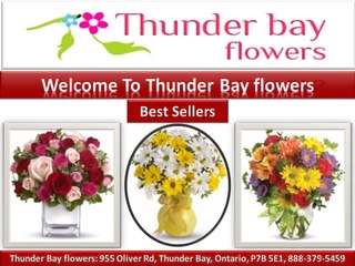 Thunder Bay flowers 888-379-5459