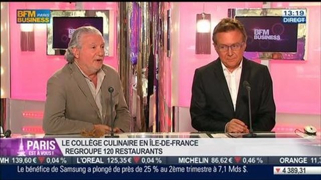 Le Paris de Christian Regouby, délégué général du Collège Culinaire de France et d'Alain Dutournier, chef étoilé du Carré des Feuillants, dans Paris est à vous – 08/07
