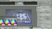 Blender + Inkscape Wallpaper KDE Moldeo Material y Textura Cycles Compositing