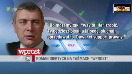 Roman Giertych - Afera Podsłuchowa (07.07.2014)