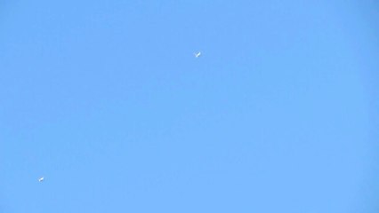 Two Planes Flying Dangerously  close.Is this a Near-Miss?