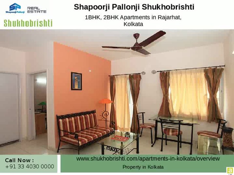 1BHK, 2BHK Apartments in Rajarhat, Kolkata at Shukhobrishti