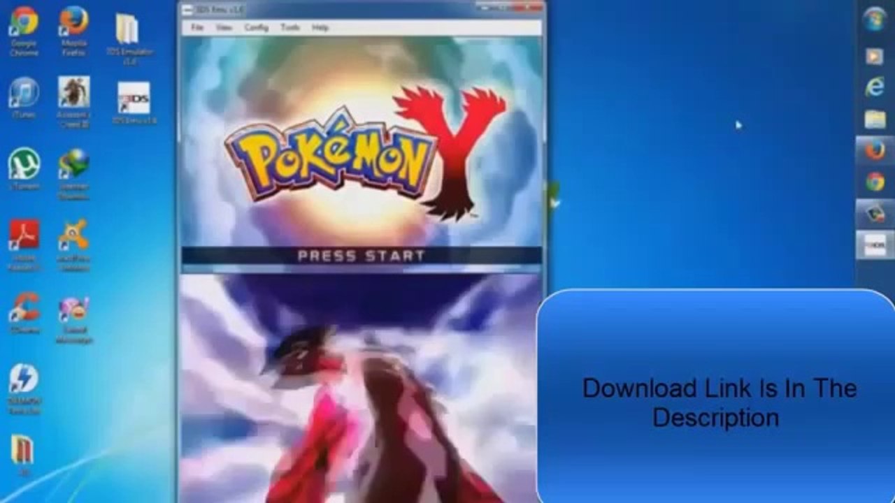pokemon x and y download 3ds emulator pc rom