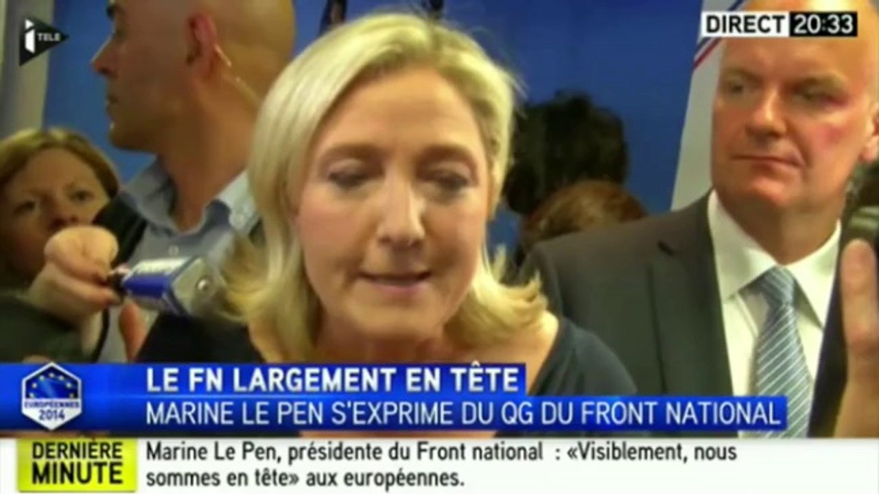 Marine Le Pen- François Hollande "ne peut pas ne pas dissoudre l'Assemblée nationale"