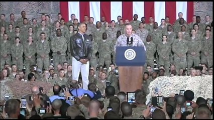 Visite surprise du président Obama en Afghanistan