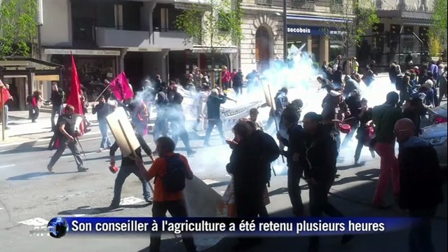 Rodez: visite mouvementée pour François Hollande