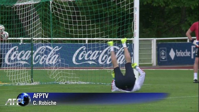 Mondial-2014: les Bleus au complet à Clairefontaine