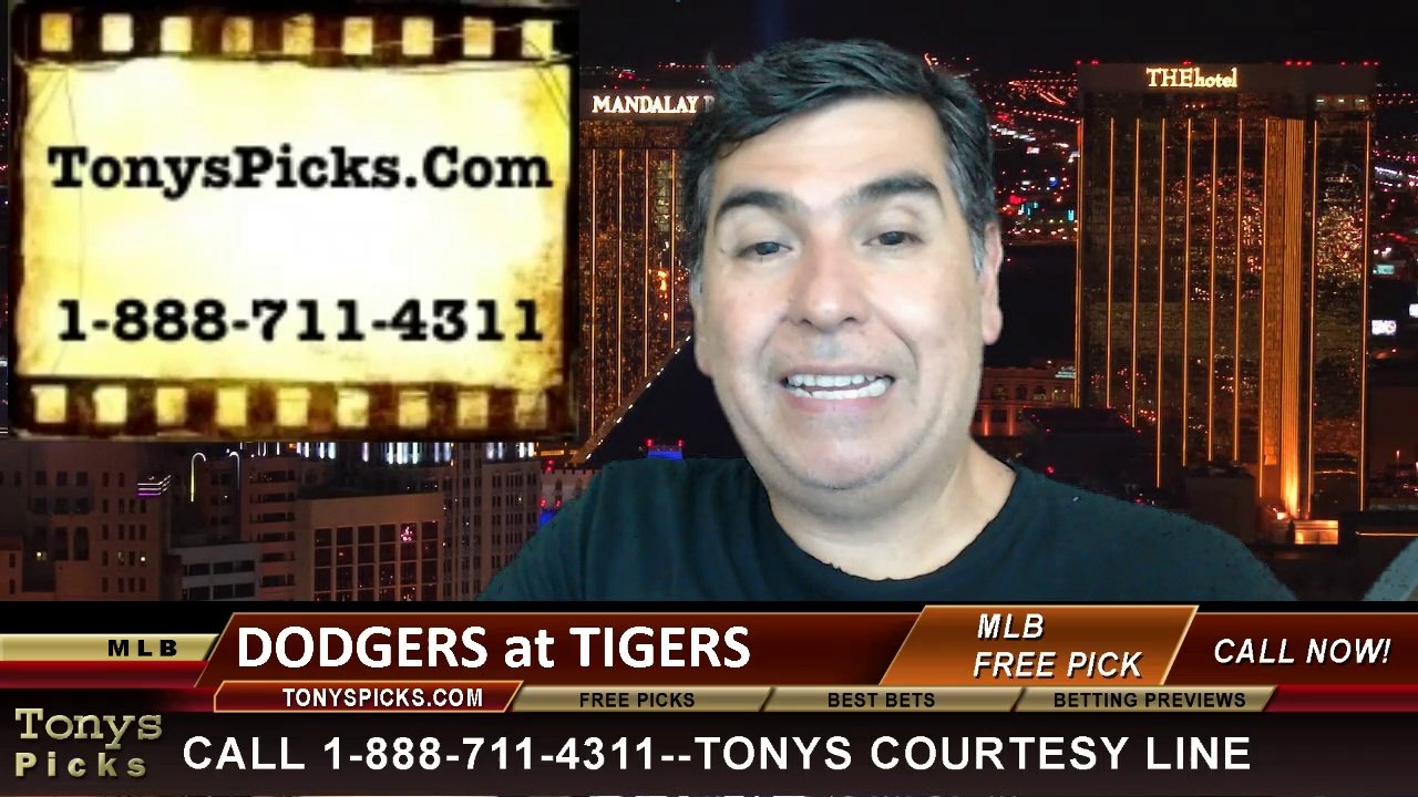 Detroit Tigers vs. LA Dodgers Pick Prediction MLB Odds Preview 7-8-2014