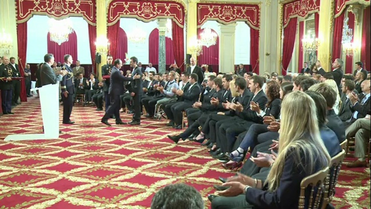 JO de Sotchi: les médaillés décorés