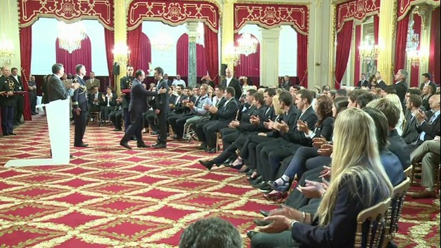 JO de Sotchi: les médaillés décorés