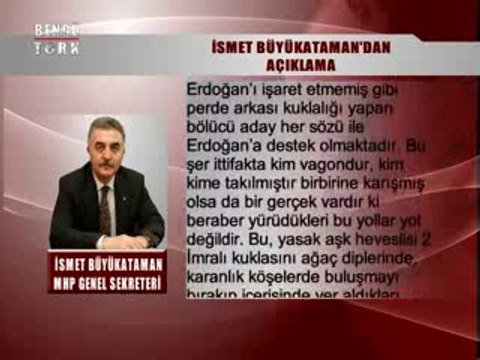 SÖZ UÇAR YAZI KALIR - İSMET BÜYÜKATAMAN 08.07.2014