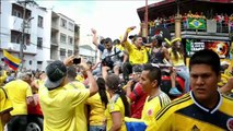 Coupe du monde: la Colombie fête sa victoire sur les Ivoiriens