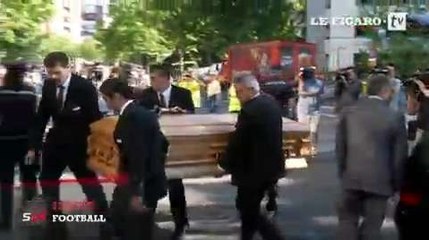 Dernier hommage à Alfredo Di Stefano au stade Santiago Bernabeu