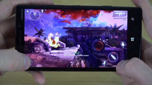 Modern Combat 4 Nokia Lumia 930 4K Gameplay Trailer