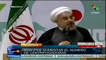 Quejas de Irán por presiones tozudas de EEUU sobre su programa nuclear