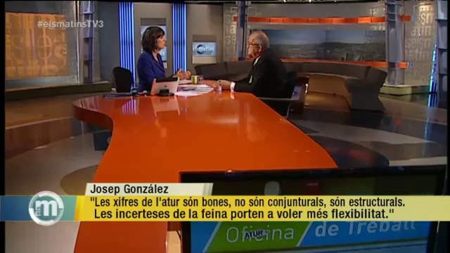 TV3 - Els Matins - Josep González: A Catalunya hi ha una solidaritat que s'hauria de revisar