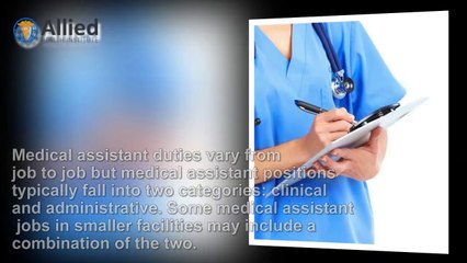 Job Types for Medical Assistants