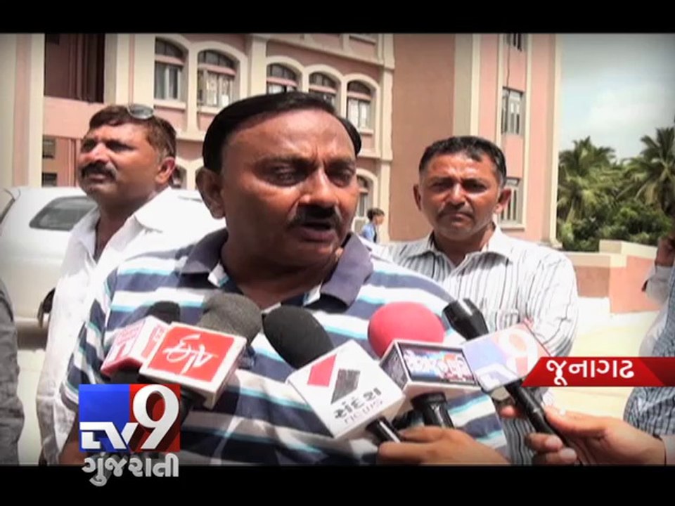 Ugly fights between BJP, Congress workers in Junagadh - Tv9 Gujarati