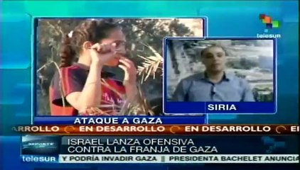 Israel ataca Palestina por mar y tierra y prepara incursión terrestre