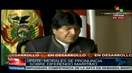 Bolivia rechaza que Chile pretenda desconocer competencia de La Haya