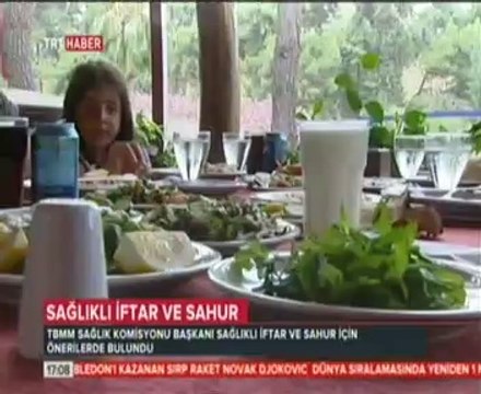 Prof.Dr. Necdet ÜNÜVAR'ın Sağlıklı İftar ve Sahur Röportajı 08.07.2014