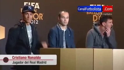 messi se burla de cristiano ronaldo