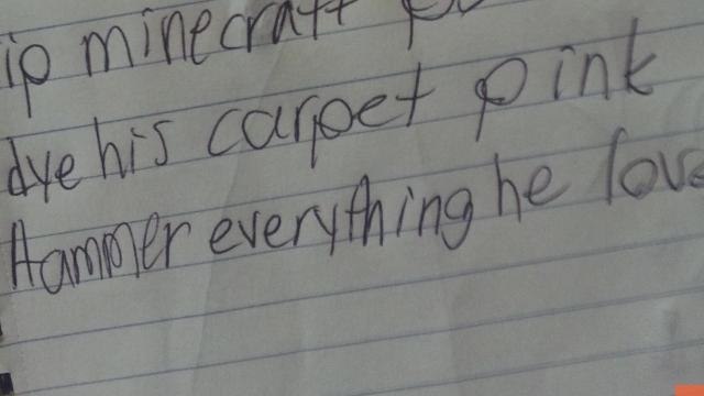 Little Girl's Mom Posts Hilarious Letter About Older Brother: 'Hammer Everything He Loves'