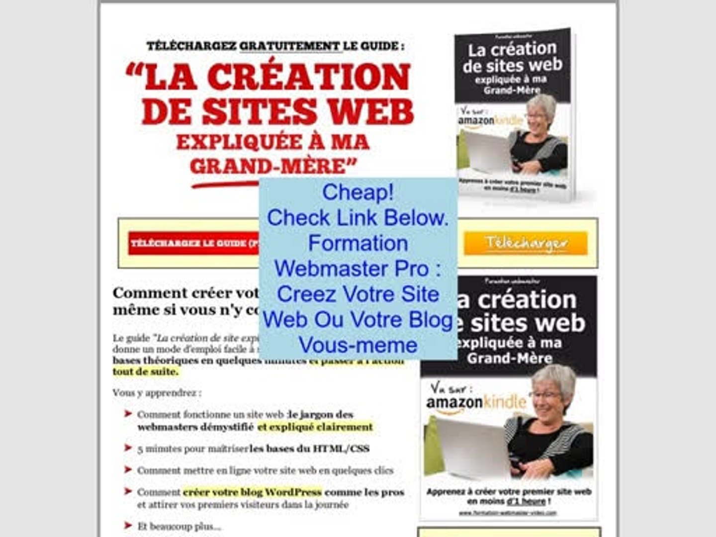 Discount On Formation Webmaster Pro Creez Votre Site Web Ou Votre Blog Vous Meme Video Dailymotion