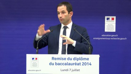 [ARCHIVE] Bac 2014 : discours de Benoît Hamon