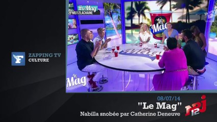 Zapping TV : Nabilla snobée par Catherine Deneuve !