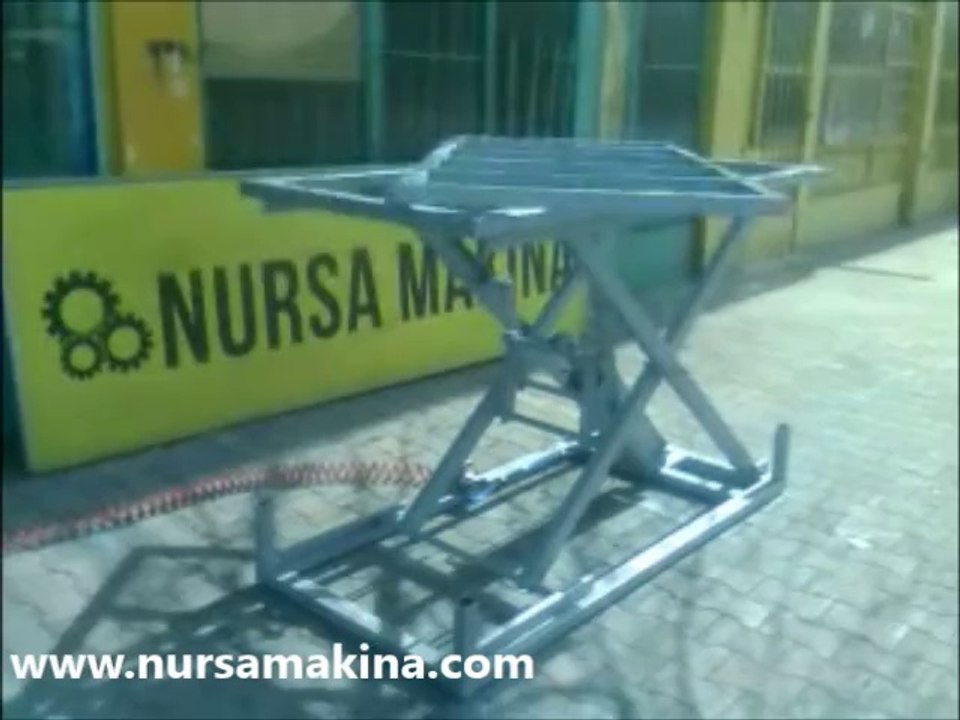 Döner Tablalı Pnomatik Masa ( Nursa Makina )
