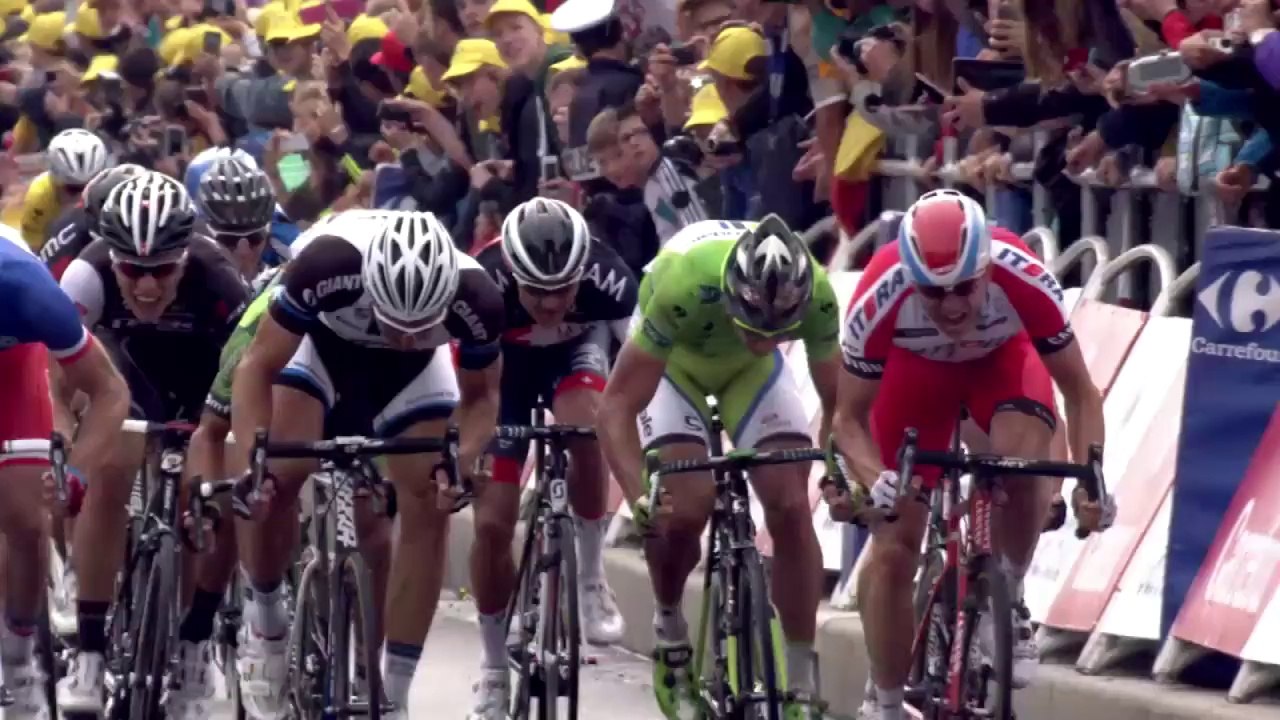 FR - The Flamme rouge - The last kilometre - Étape 4 (Le Touquet-Paris-Plage > Lille Métropole)
