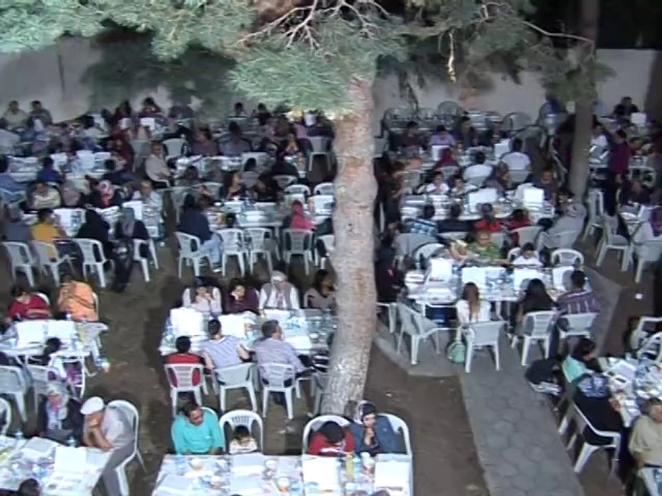 ÖZHASEKİ TALAS'TA VATANDAŞLARLA İFTAR SOFRASINDA