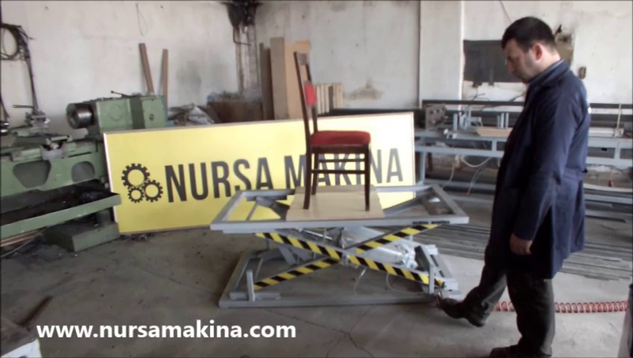 Pnomatik Döşeme Sehbası ( 400 Kg ) ( Nursa Makina )