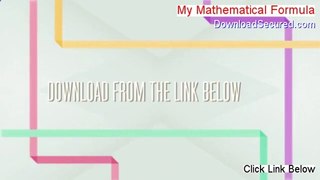My Mathematical Formula Reviews (Watch my Review 2014)