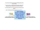 Discount on Domain Dough - Make Money Selling Domain Names