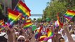 Amazing gay pride celebration by Apple and apple employees!