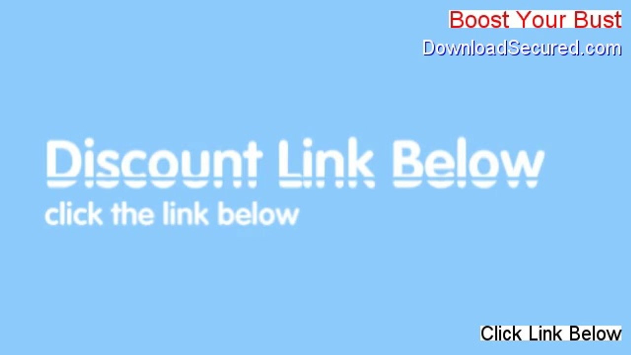 Boost Your Bust Free PDF - boost your bust jenny bolton [2014]