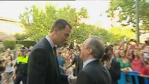 Felipe VI se suma al sentido homenaje dedicado a Di Stefano