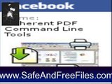Get Coherent PDF Command Line Tools 1.5 Serial Code Free Download