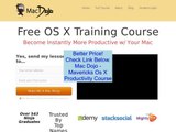 Discount on Mac Dojo - Mavericks Os X Productivity Course