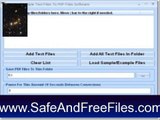 Get Convert Multiple Text Files To PDF Files Software 7.0 Serial Key Free Download