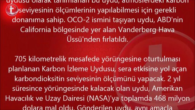 NASA Karbon İzleme Uydusunu Fırlattı - Teknolojin.com