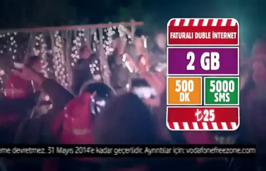 Vodafone Freezone - Duble İnternet Reklamı